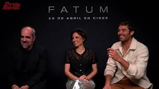 Entrevista Luis Tosar Elena Anaya y Alex Garcia nos hablan de Fatum