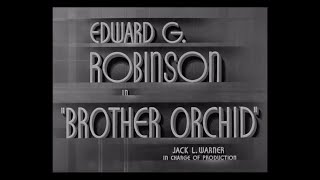 Brother Orchid 1940  Main Title  Ending Card Titles  WB  1940