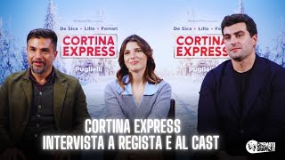 CORTINA EXPRESS 2024  Intervista a Eros Puglielli Beatrice Modica e Francesco Bruni