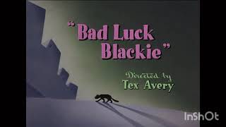 Bad Luck Blackie 1949 HD Intro  Outro