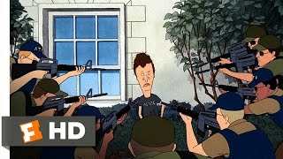 Beavis and ButtHead Do America 210 Movie CLIP  At the White House 1996 HD