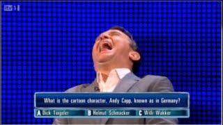 The Chase ITV1  Dick Tingeler  Bradly Walsh Cant stop Laughing 07102012