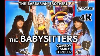 Twin Sitters aka The Babysitters 1994 4K Upscale Comedy Family Thriller  The Barbarian Brothers