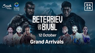 RIYADH SEASON ARTUR BETERBIEV VS DMITRY BIVOL GRAND ARRIVALS LIVESTREAM