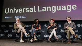 Matthew Rankin Ila Firouzabadi Pirouz Nemati  More on Universal Language  NYFF62