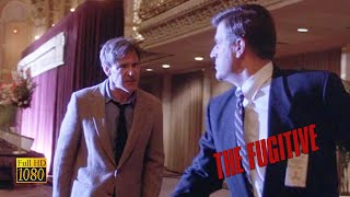 The Fugitive 1993  Dr Kimball Confronts Dr Nichols at the Chicago Hilton