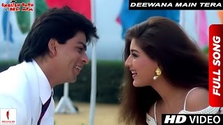 Deewana Main Tera Deewana  Kumar Sanu Alka Yagnik  English Babu Desi Mem  Shah Rukh Khan