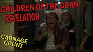 Children of the Corn Revelation 2001 Carnage Count