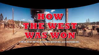 HOW THE WEST WAS WON 1962 HD RESTORED TRAILER IN CINERAMA SMILEBOX FORMAT