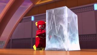 LEGO DC Comics Super Heroes Justice League vs Bizarro League  Flash is Bored Generic Clip