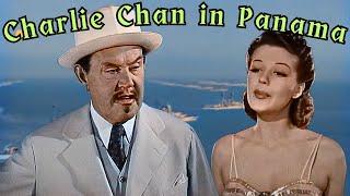 Charlie Chan in Panama 1940   colorized