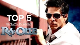 Top 5 Reasons to Watch RaOne  Kareena Kapoor  Shahrukh Khan