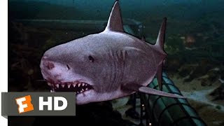 Jaws 3D 99 Movie CLIP  The Exploding Shark 1983 HD