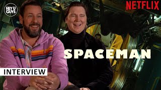 Adam Sandler  Paul Dano on Spaceman talking spiders existential dread and their good luck charms