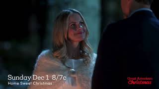 Home Sweet Christmas  Starring Candace Cameron Bure  Cameron Mathison  Premieres December 1