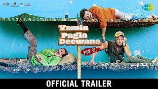 Yamla Pagla Deewana Phir Se  Trailer  Dharmendra  Sunny Deol  Bobby Deol  Navaniat Singh