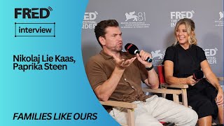 FREDs Interview Paprika Steen Nikolaj Lie Kaas  FAMILIER SOM VORES FAMILIES LIKE OURS