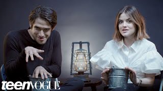 Lucy Hale and Tyler Posey Play Truth or Scare  Teen Vogue