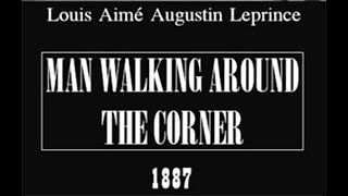 Man Walking Around The Corner 1887  HD