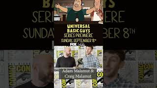 FOXs Universal Basic Guys Creators Adam Malamut  Craig Malamut Talk About New Series at SDCC