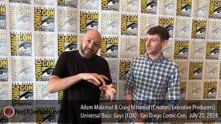 Universal Basic Guys creators Adam Malamut  Craig Malamut SDCC 2024