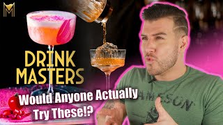 Bartender Reacts To DRINK MASTERS On Netflix  Stinky Fruit Cocktails