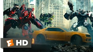 Transformers Dark of the Moon 810 Movie CLIP  The Battle for Chicago 2011 HD