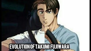 Initial D Evolution of Takumi Fujiwara in 3 Minutes 19982019