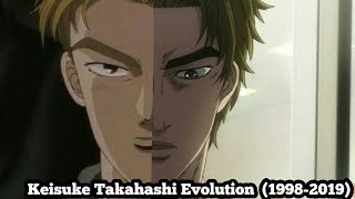 Initial D Keisuke Takahashi Evolution  19982019