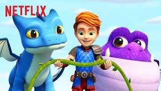 Dak Winger  Burple Land in Trouble  Dragons Rescue Riders  Netflix Jr