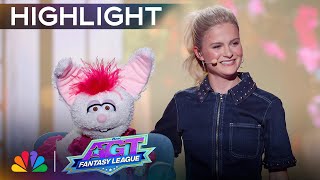 Darci Lynne SURPRISES the judges with an UNEXPECTED performance  AGT Fantasy League 2024