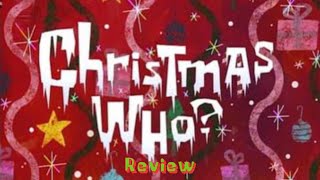 SpongeBob SquarePants Christmas Who 2000  Review