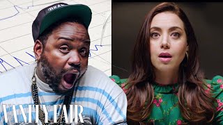 Aubrey Plaza and Brian Tyree Henry Take a Lie Detector Test  Vanity Fair