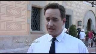 Any Human Heart interview and BTS Matthew Macfadyen