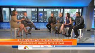 Cast of Silver Spoons reunites