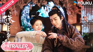 Official Trailer The Story of Pearl Girl  Zhao Lusi  Liu Yuning  YOUKU