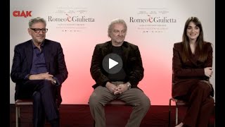 Romeo e Giulietta   intervista a Sergio Castellitto Giovanni Veronesi e Pilar Fogliati