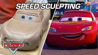 Lightning McQueen Speed Sculpting with Pixar Sculptor Jerome Ranft  Pixar Cars