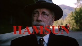 Hamsun 1996 Danish Trailer  Max von Sydow