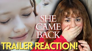 SHE CAME BACK MOVIE TRAILER REACTION AMYBETH MCNULTY AND MEGAN FOLLOWS