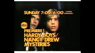 Hardy BoysNancy Drew Mysteries Premiere Promo 1977