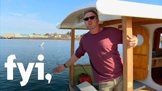 My Floating Home Steve and Ricks Catamaran Shanty S1 E6   FYI