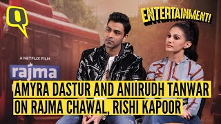 Netflixs Rajma Chawal cast Amyra Dastur and Anirudh Tanwar on working with Rishi Kapoor and more