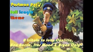 Postman Pat Music Video  A tribute to John Cunliffe Ken Barrie Ivor Wood and Bryan Daly