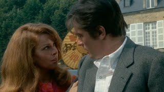 MOVIE SCENE Diabolically Yours Alain Delon  Senta Berger