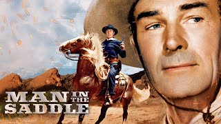 Man in the Saddle 1951 Movie  Randolph Scott Joan Leslie Ellen Alexander  Reivew and Facts