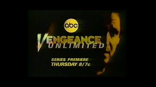 VENGEANCE UNLIMITED 1998  promos  ephemera