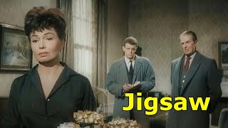 Jigsaw 1962 1440p  Jack Warner  Ronald Lewis  Yolande Donlan  MysteryThriller