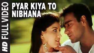 Pyar Kiya To Nibhana Video Song  Major Saab  Udit Narayan Anuradha Paudwal  Ajay Devgn Sonali