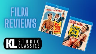 Claudette Colbert Reviews Arise My Love 1940 and No Time for Love 1943